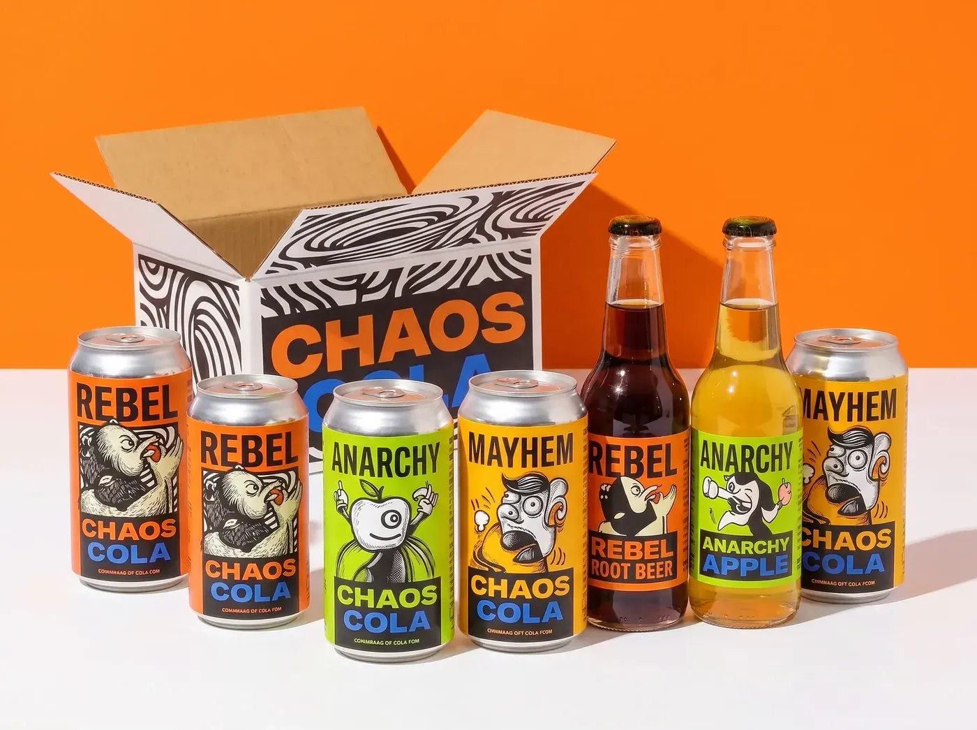 Chaos Cola — Beverage Branding, image 8