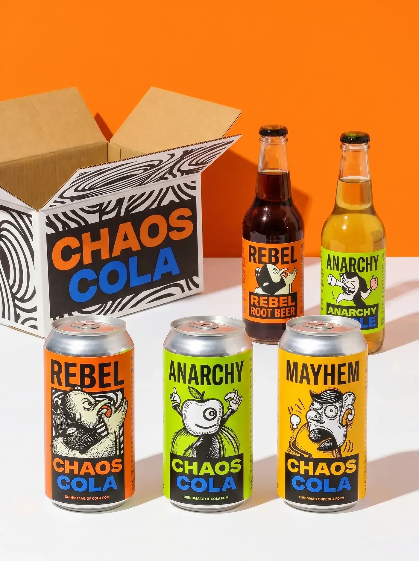 Chaos Cola — Beverage Branding, image 10