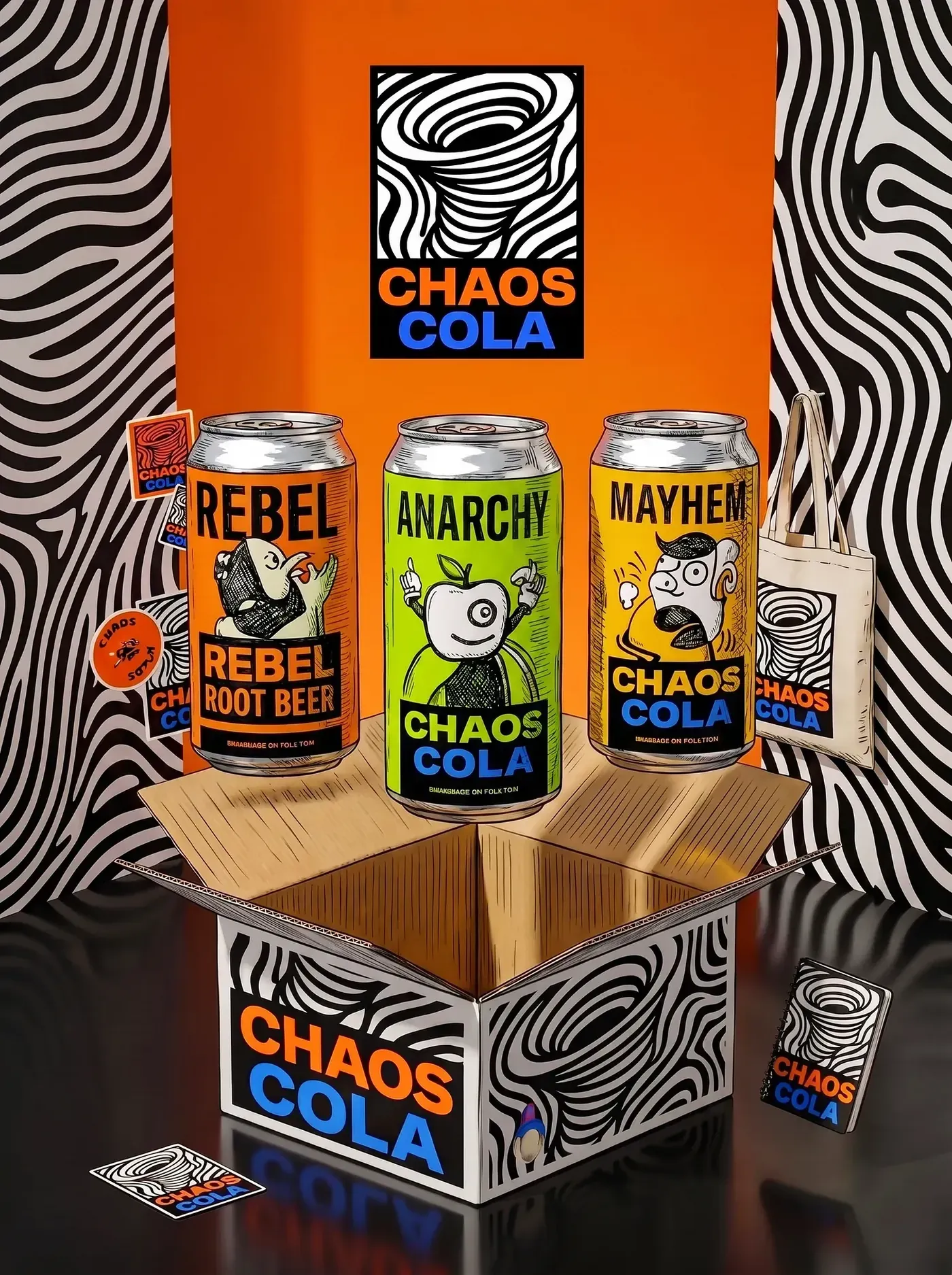 Chaos Cola — Beverage Branding, image 16