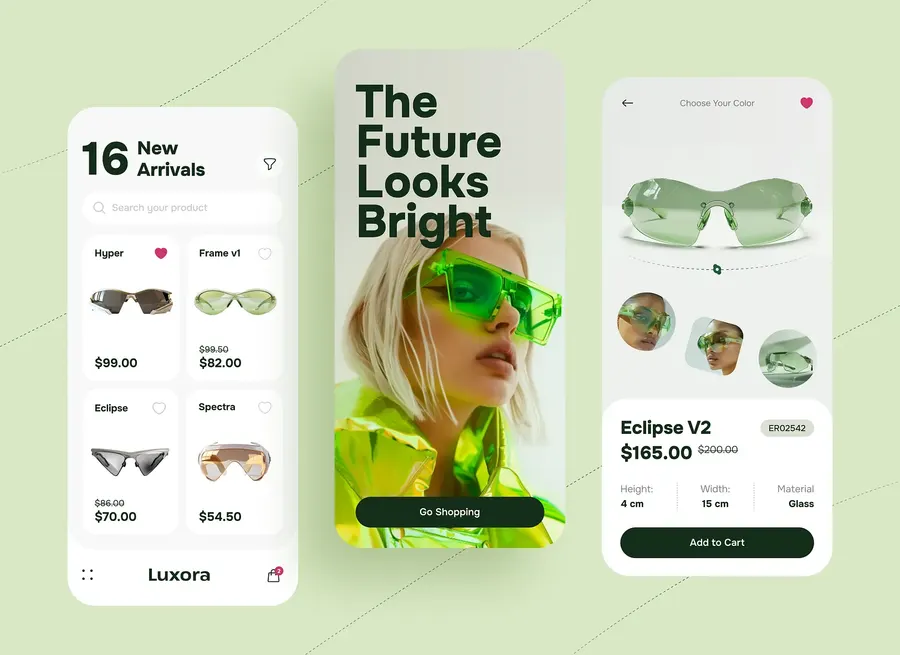 Luxora — Eyewear E-commerce