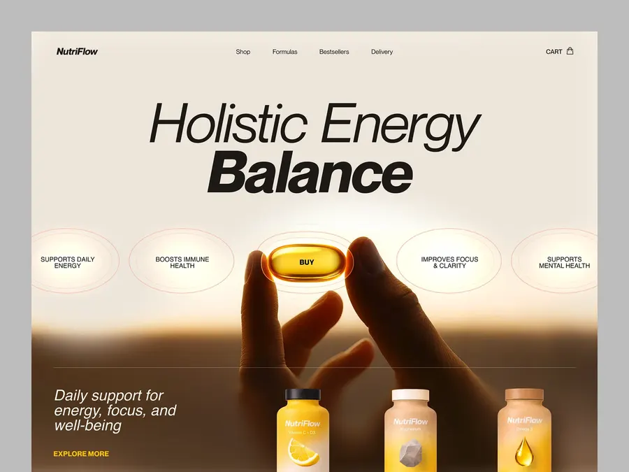 NutriFlow — Wellness E-commerce
