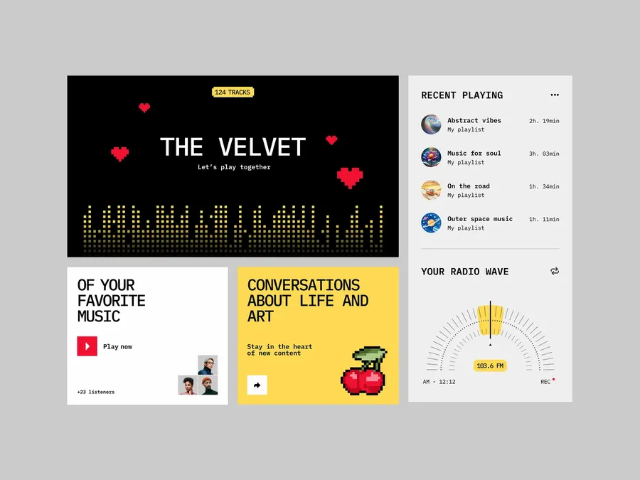 The Velvet — Music Platform