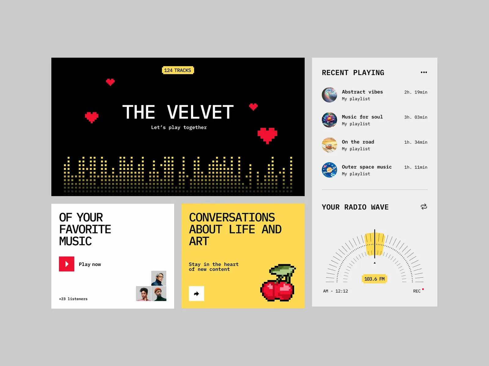 The Velvet — Music Platform