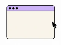 Illustration of a custom business website being built